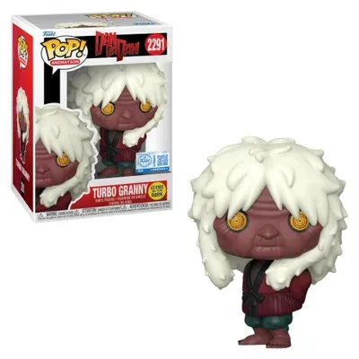 Boneco Funko Pop! Exclusivo Dan Da Dan - Vovó Turbo (glow)