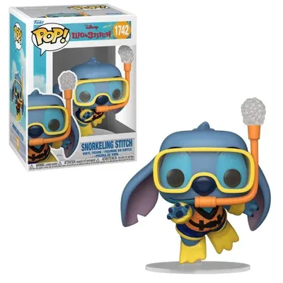 Boneco Funko Pop! Disney Lilo & Stitch - Stitch Mergulhador