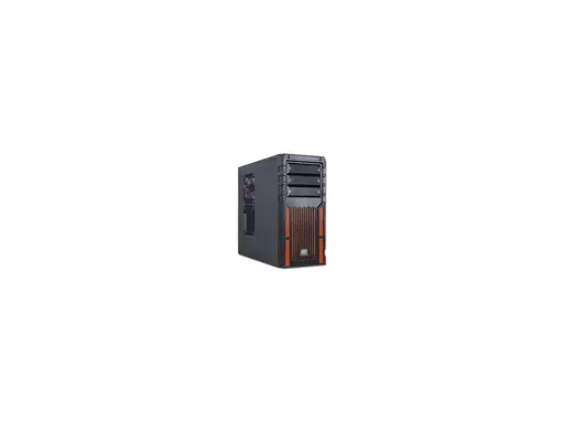 Xigmatek 381 Orange Mesh Mid Tower