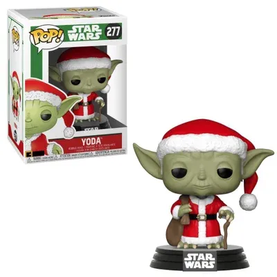 Boneco Funko Pop! Star Wars - Yoda Papai Noel