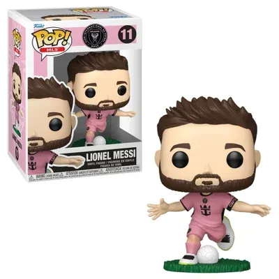 Boneco Funko Pop! Inter Miami - Lionel Messi (uniforme Rosa)