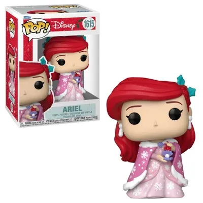 Boneco Funko Pop! Disney Princesas De Natal - Ariel