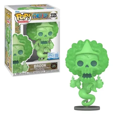 Boneco Funko Pop! Exclusivo One Piece - Brook Fantasma Com Chase