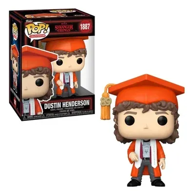 Funko Pop Tv Dustin Henderson 1887 Formatura Stranger Things Netflix