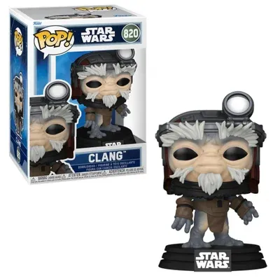 Boneco Funko Pop! Star Wars: O Mandaloriano E Grogu - Clang