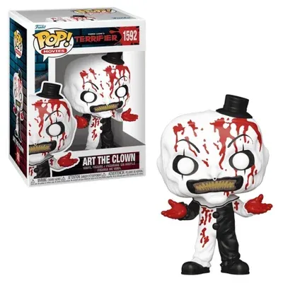 Boneco Funko Pop! Terrifier - Palhaço Art Sangrento