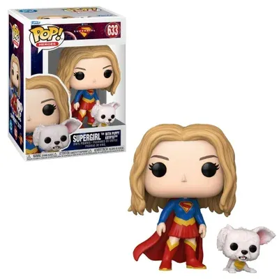 Boneco Funko Pop! Dc Comics Supergirl - Supergirl E Kripto