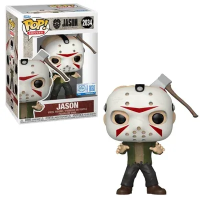 Boneco Funko Pop Excl Sexta-feira 13 Jason Machado Na Cabeca