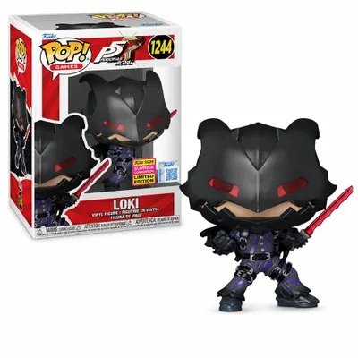 Boneco Funko Pop! Exclusivo Sdcc Persona 5 Loki Com Espada