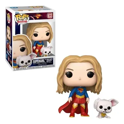 Funko Pop Heroes Supergirl E Krypto 633 Dc