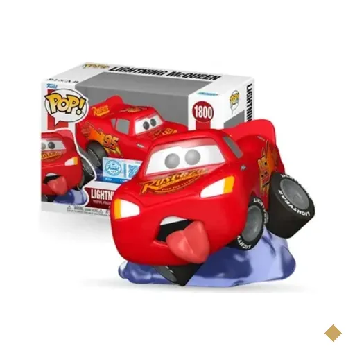 Boneco Funko Pop! Disney Carros - Salto Do Relampago Mcqueen