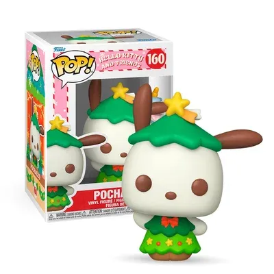 Boneco Funko Pop! Sanrio Feiras De Natal - Pochacco