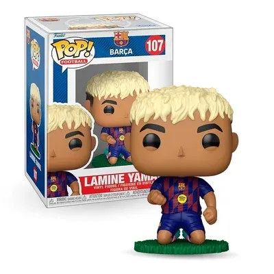 Boneco Funko Pop! Barcelona - Lamine Yamal De Joelhos