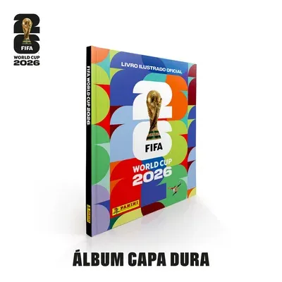 Copa Do Mundo 2026 - Álbum Capa Dura + Kit 24 Envelopes de Figurinhas - Fifa…