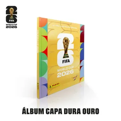 Copa Do Mundo 2026 - Álbum Capa Dura Ouro- Fifa World Cup 2026™?