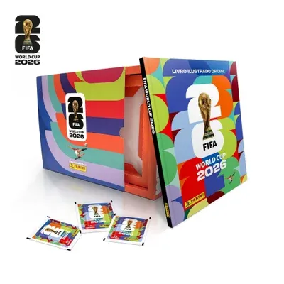 Box Gaveta Álbum de Figurinhas Capa Dura (Colorido) Copa do Mundo FIFA 2026…