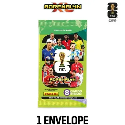 Fifa World Cup 2026™ Adrenalyn Xl™- Envelopes de Figurinhas 8 Cards