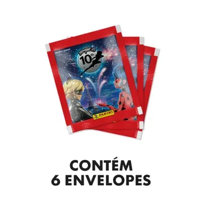 Envelopes de Figurinhas - Kit Com 6