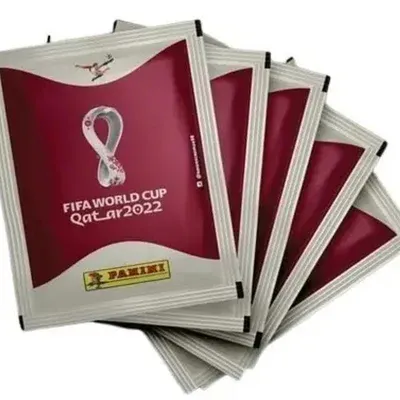 Kit 10 Envelopes de Figurinhass de Figurinhas 50 Figurinhas Sortidas Copa Do…