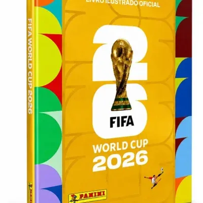 Álbum Capa Dura Série Ouro Copa Do Mundo 2026