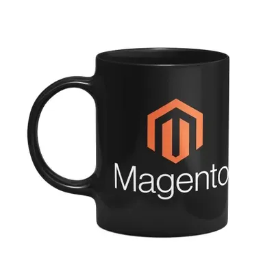 Caneca Dev, Magento, Cerâmica, 325ml, Preta