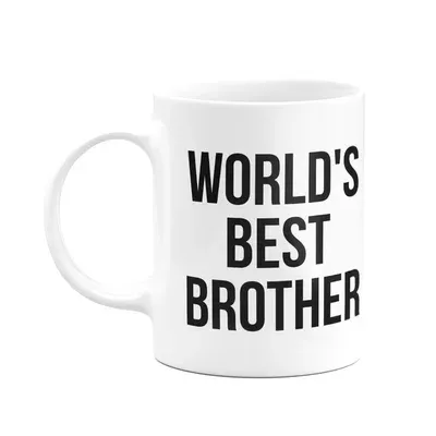 Caneca WorldPolegadass Best Brother - The Office - Branca