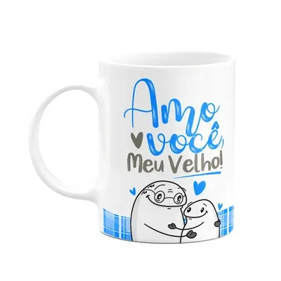 Caneca Flork Pais - Amo Você, Meu Velho! 325ml