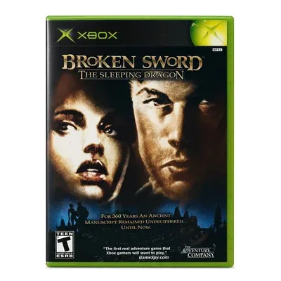 Jogo Broken Sword The Sleeping Dragon XBOX Classic