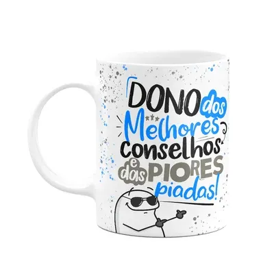 Caneca Flork Pais - Melhores Conselhos, Piores Piadas! 325ml
