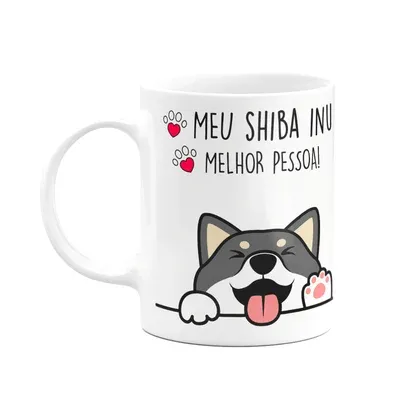 Caneca Dog - Meu Shiba Inu, Melhor Pessoa! M2