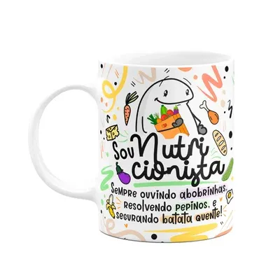 Caneca Flork Profissões - Sou Nutricionista