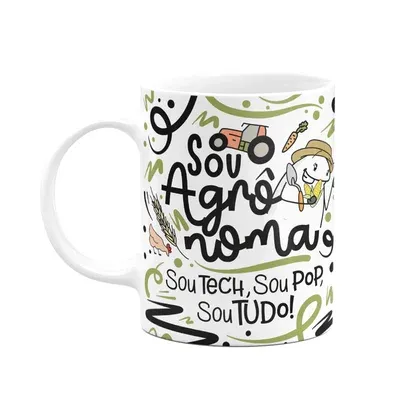 Caneca Flork Profissões - Sou Agrônoma
