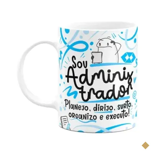 Caneca Flork Profissões - Sou Administrador