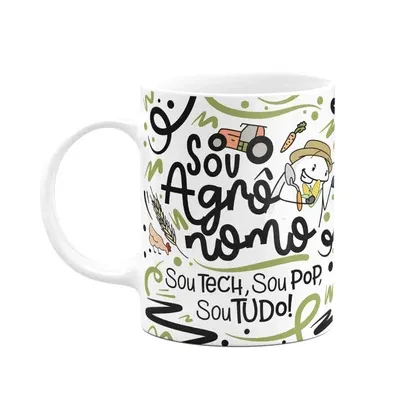 Caneca Flork Profissões - Sou Agrônomo