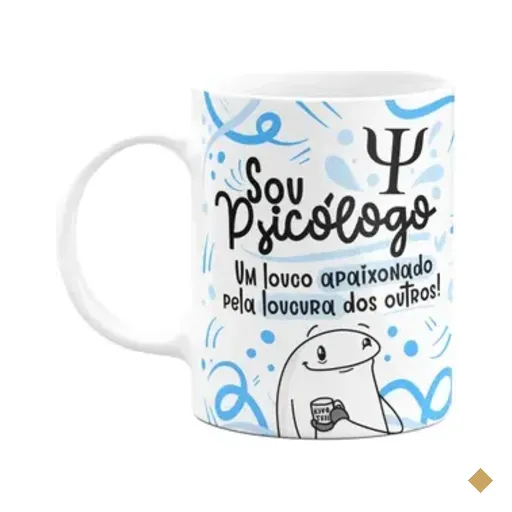 Caneca Flork Profissões - Sou Psicólogo