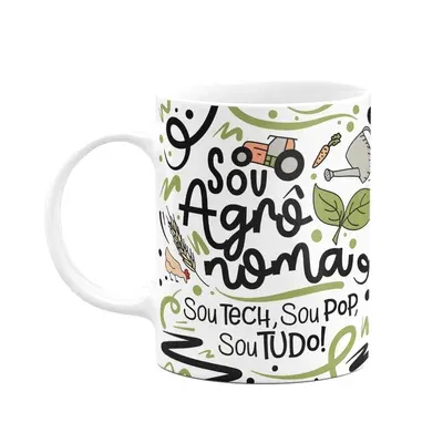 Caneca Profissões, Sou Agrônoma