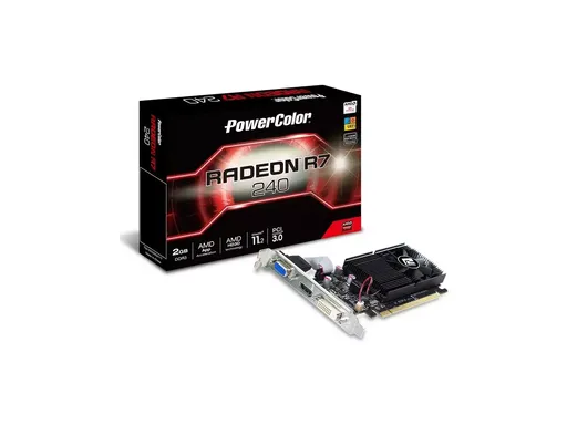 PowerColor Radeon R7 240 1GB DDR3 64-bit PCI Express 3.0 x16
