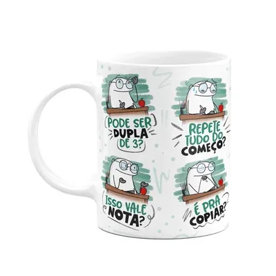 Caneca Flork Professor - Falas De Alunos