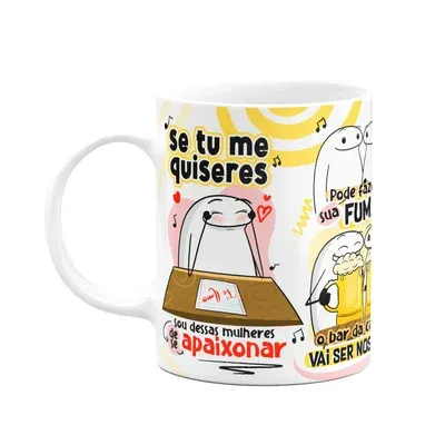 Caneca Flork Namorados - Se Tu Me Quiseres!