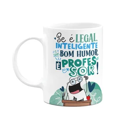 Caneca Flork Professor - Se For Assim, É Professor!.