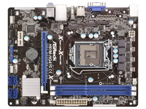 Placa Mãe ASRock H61M-HG4 (LGA 1155/H61/DDR3/HDMI)
