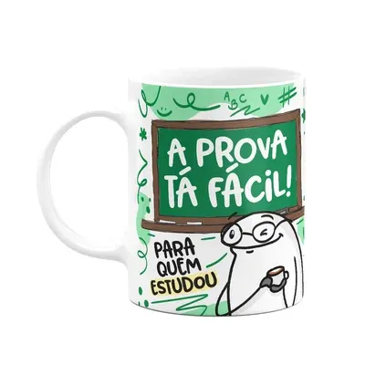 Caneca Flork Professor - A Prova Tá Fácil.