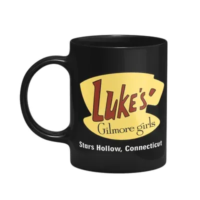 Caneca Geek,Lukes Like Gilmore Girls,Preta