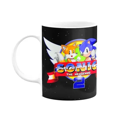 Caneca Gamer,Sonic 2, B-dark