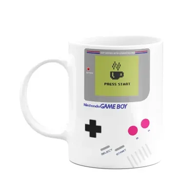 Caneca Gamer,Gamer Mugboy, Branca