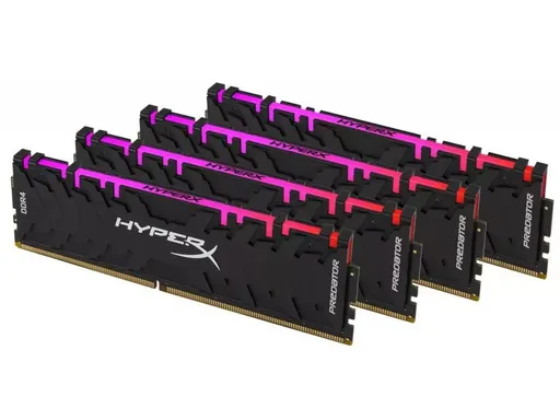 Memória HyperX Predator RGB 32GB Kit (4 x 8GB) DDR4 2933MHz PC4-24000