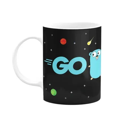 Caneca Dev Go Lang  - B-dark