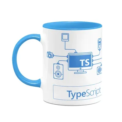 Caneca Dev B-blue - Typescript