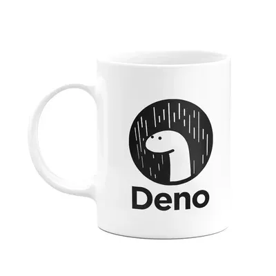 Caneca Dev - Deno Js - Branca