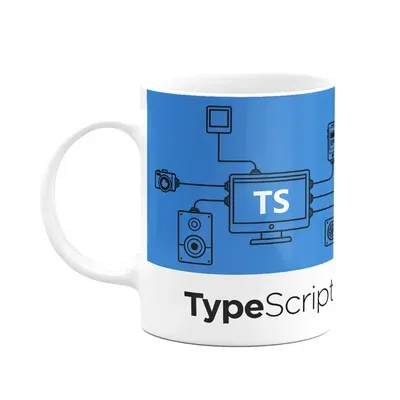 Caneca Dev  - Typescript - Branca